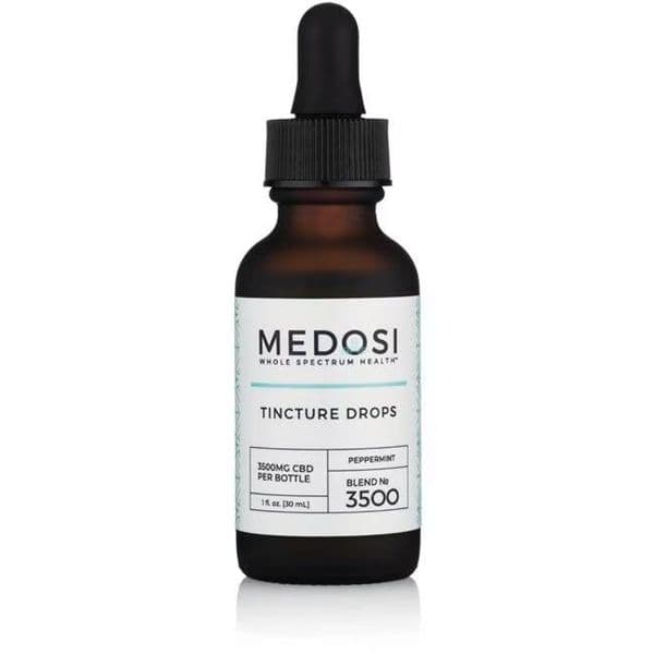 MEDOSI CBD TINCTURE DROPS -3500MG CBD - PEPPERMINT
