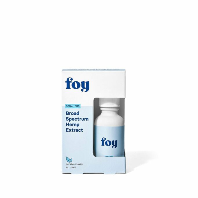 Foy Hemp Extract 500mg Box Front